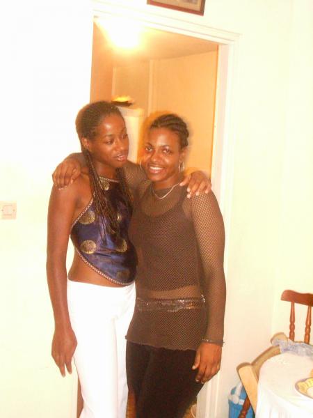 Jenny et Cya � mon anniv'